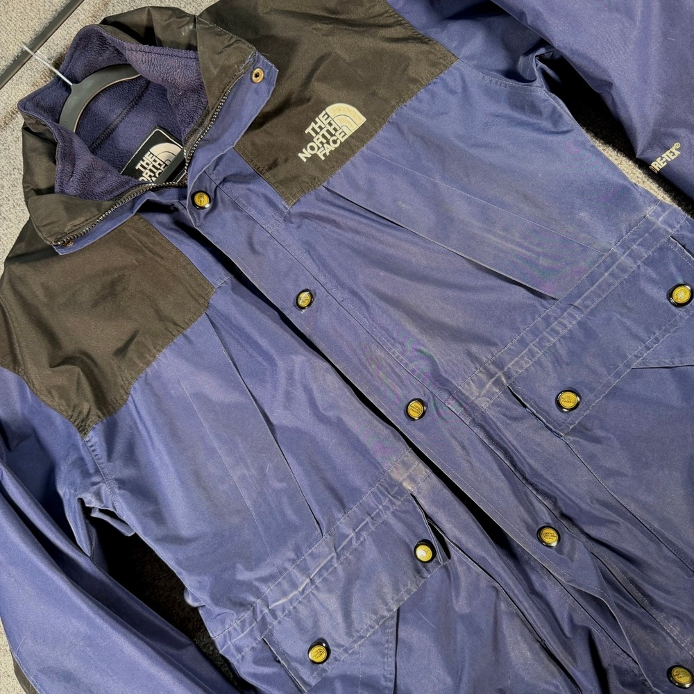 The North Face Summit Series Gore-Tex Parka Jacket Navy Black Mens Large